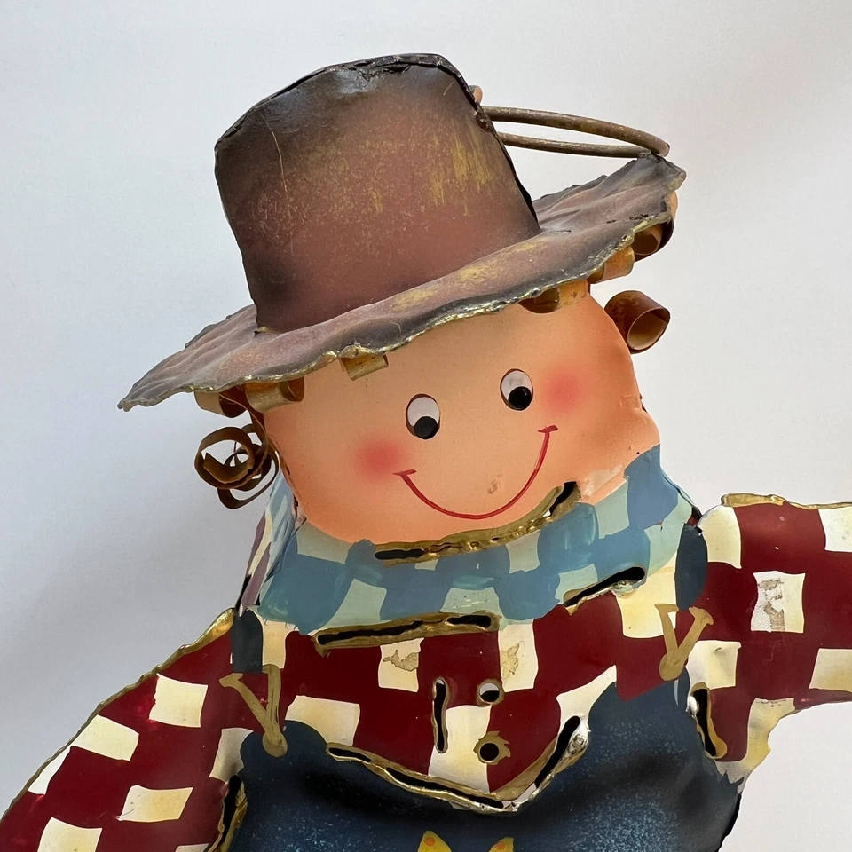 Linterna colgante de metal para interiores del hogar espantapájaros luminaria soporte de luz de té 12" Foto 2 de 4