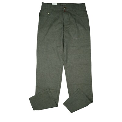 Pierre Cardin Mens Jeans Trousers Straight Leg Soft Size 50 W34 L34 34/34 Grey NEW