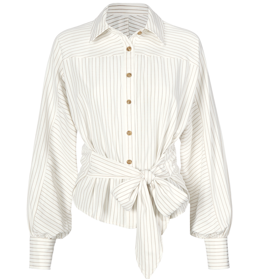 Cabi NWT Tied-Up Shirt - MEDIUM - Fall 202- #4155 - $100