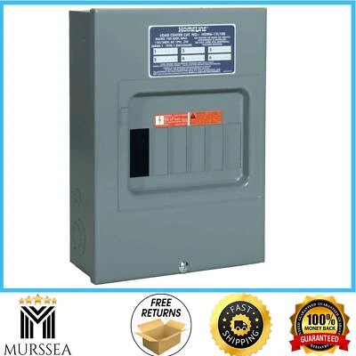 100 Amp Indoor Main Lug Load Center 6 Space 12 Circuit Electrical Sub-Panel Box