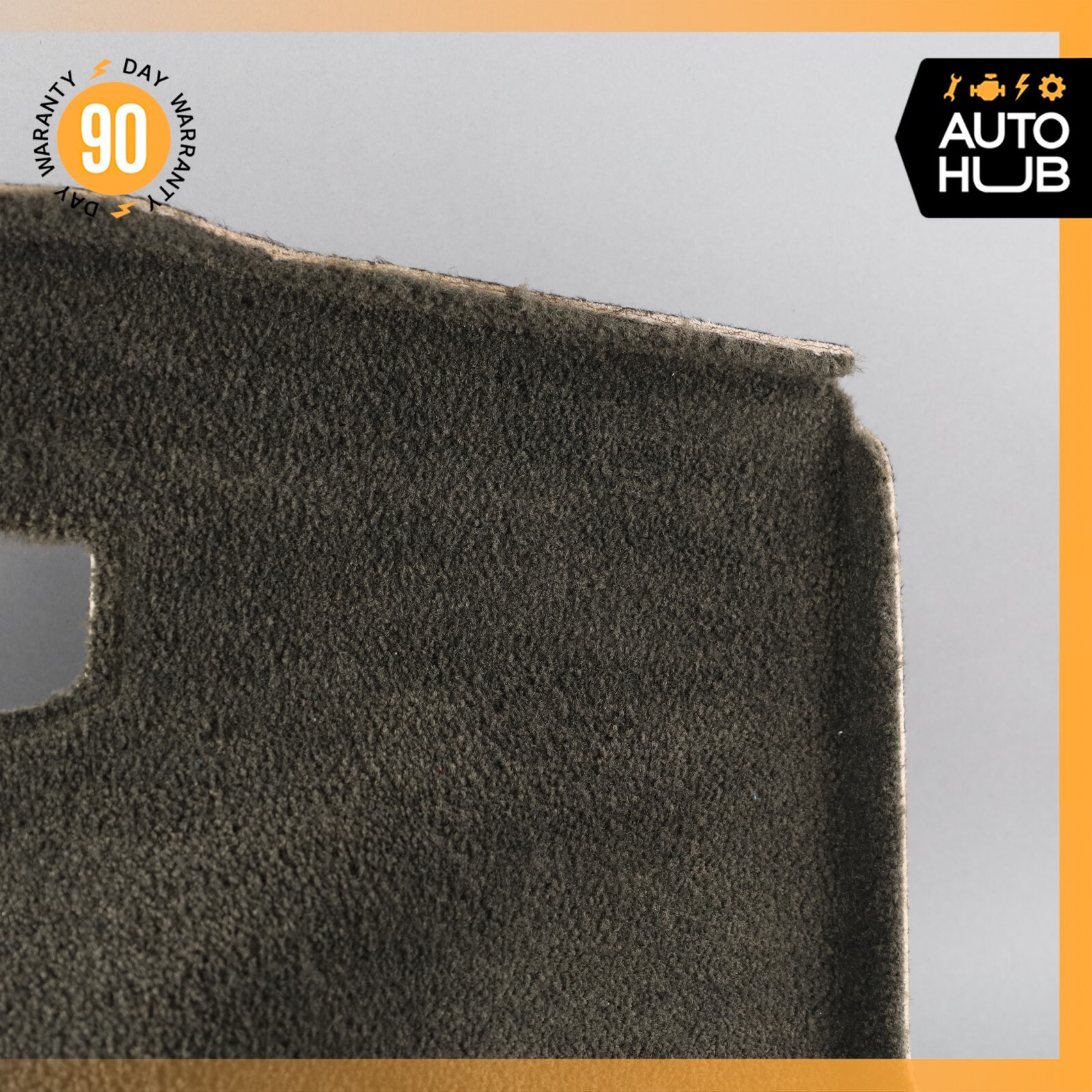 07-11 Bentley Continental GTC Right Side Inside Trunk Panel Carpet Cover OEM 62k