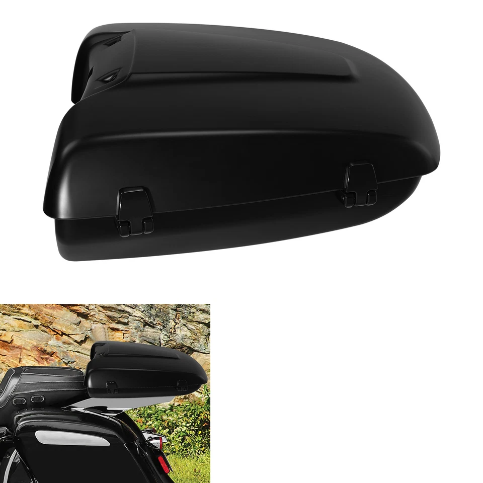 Baúl de bajo perfil apto para Indian Chief Dark Horse Thunder Black Smoke Foto 2 de 4