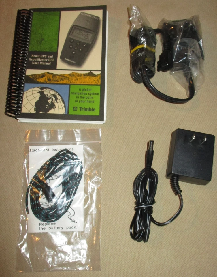 Vintage Trimble Scoutmaster Global Navigation System Complete Kit - Working - Image 4 of 4