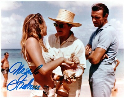 Handsigniertes Ursula Andress Dr No Photo 10 x 8 Foto James Bond COA PIC PROOF