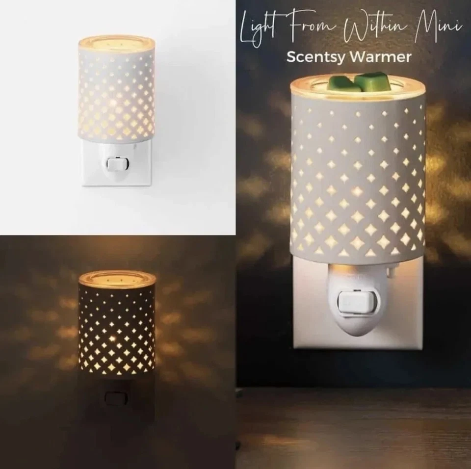 Scentsy Mini Warmer “Light From Within” NIB - Image 2 of 4