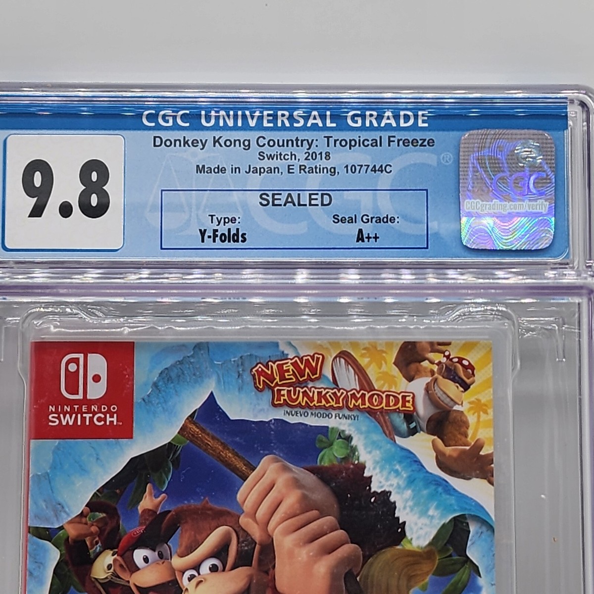 Donkey Kong Country: Tropical Freeze (Nintendo Switch) VGA 9.8 CGC