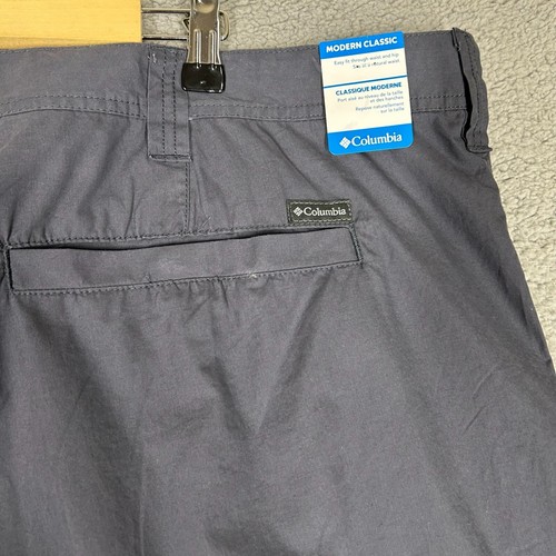 NEW Columbia Men's 50 Chino Washed Out Chino Gray Modern Classic Casual Comfort - Picture 8 of 12