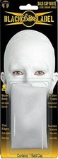 White Bald Cap Ghost Mime Latex Professional Sculptured Cap Tinsley Transfers