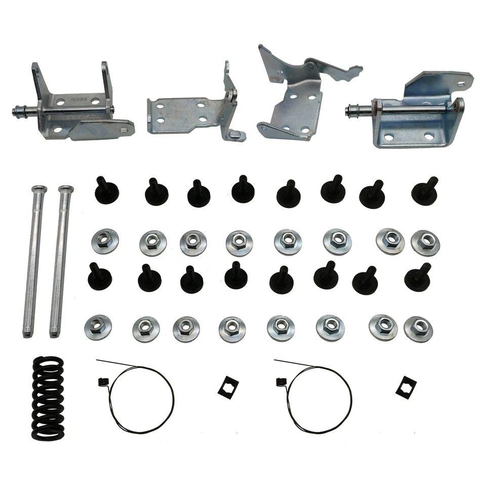 Front Upper Door Hinge Repair Kit Left Right for GMC Cadillac Chevy 1988 - 2002 - Изображение 4 из 4