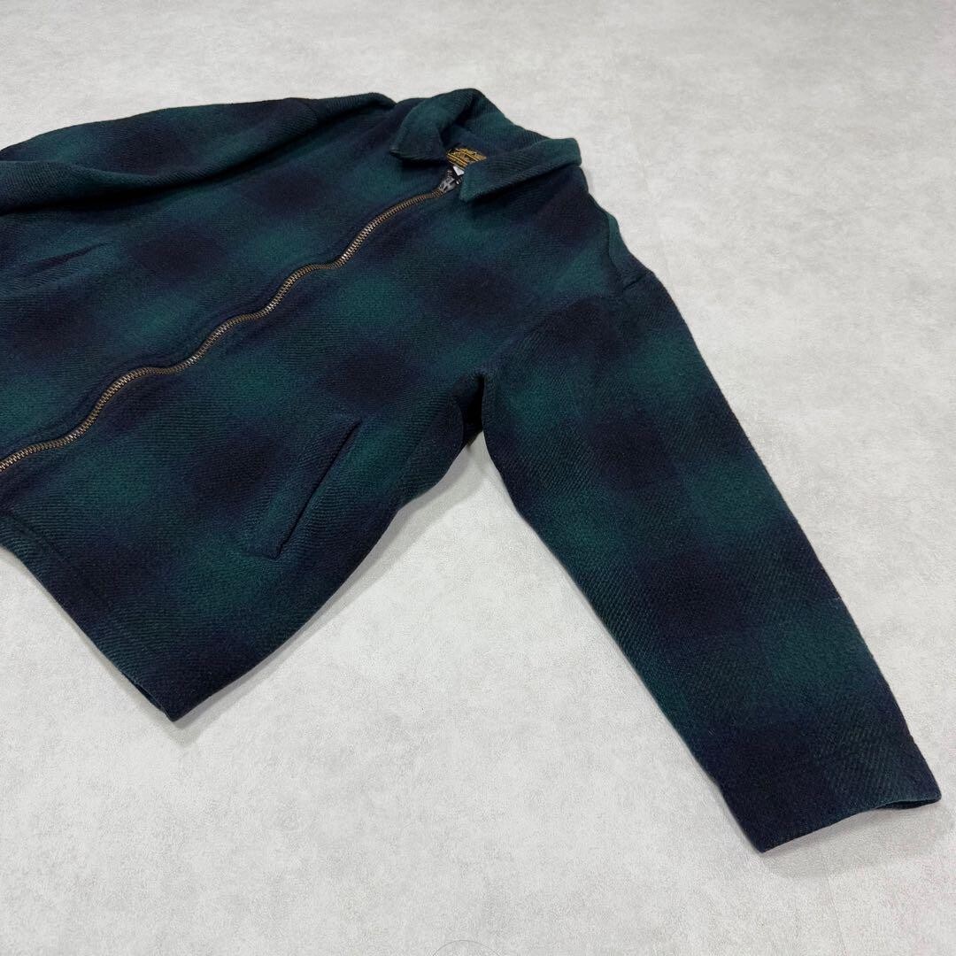 Vintage 80s Eddie Bauer Ombre Wool Jacket, Green, L, Pre-Owned | eBay