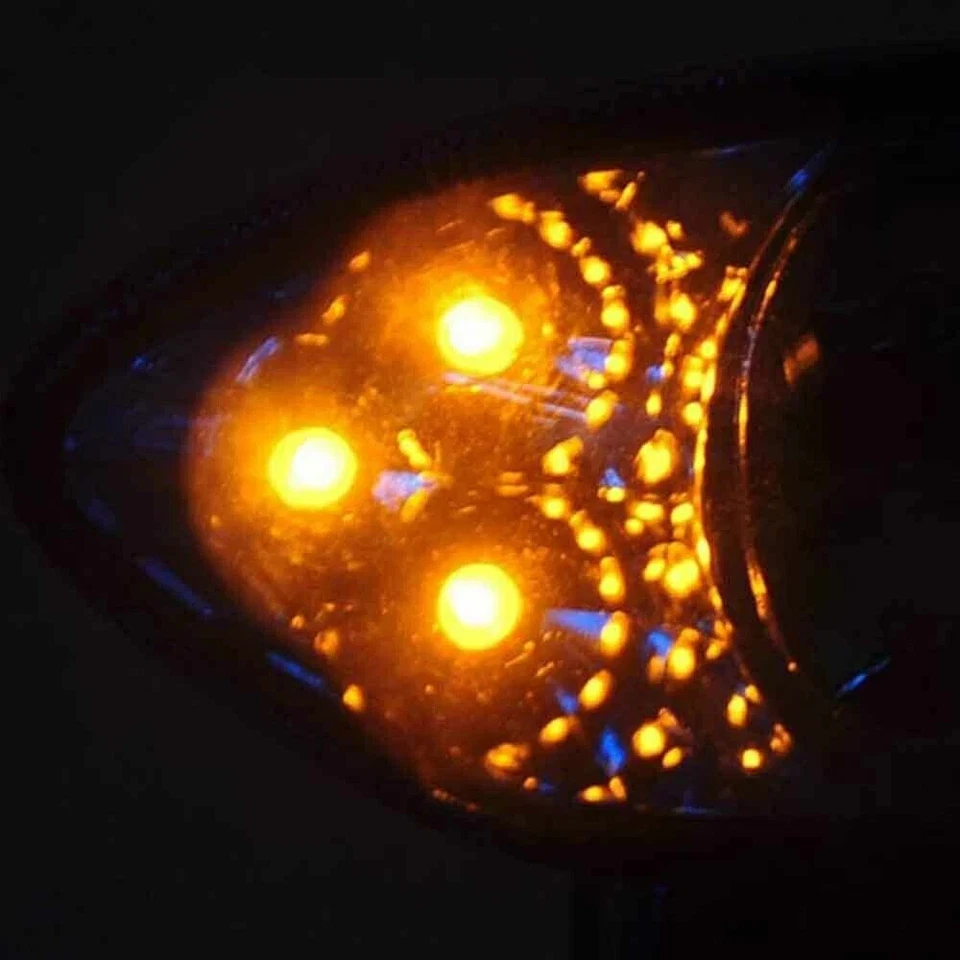 Luz trasera LED de humo para Suzuki Hayabusa GSX1300R 1999-07 lámpara de señal de giro de freno Foto 3 de 4