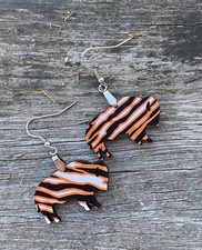 Buffalo Bandits Lacrosse Earrings
