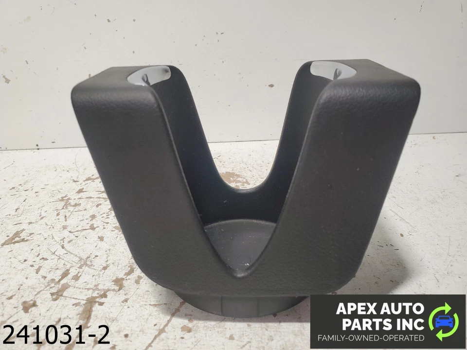 OEM 2002-2008 Jaguar X-Type 2.5L Center Console Single Cup Holder Black Foto 4 de 4