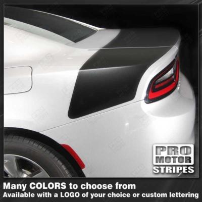 Decals for Dodge Charger 2015-2023 Rear DAYTONA Style Stripes (Choose Color)