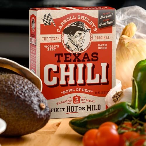 Carroll Shelby's Original Texas Chili Mix 3.65 Ounce (Pack of 8), eBay