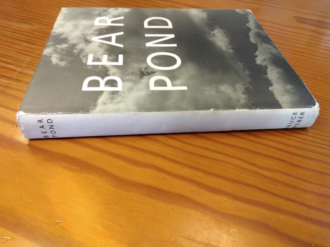 Photo book BEAR POND Bruce Weber First edition 1990 Bulfinch