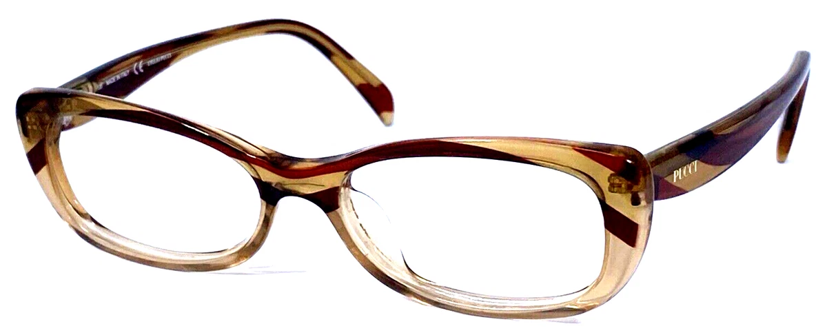 Emilio Pucci EP2616R Women\'s Designer Eyeglass Frames Brown Italy 52-17 135 Emilio Pucci EP5215 Eyeglasses | Select Eyewear main image 4