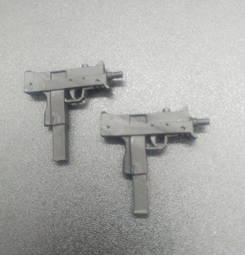 J3-9 Two Miniature Submachine guns 1/12 Scale Weapon Model For 6 ...