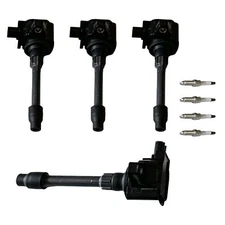 4X Ignition Coil & Spark Plug Pack For 2018-2021 Honda Accord 1.5L L4 UF781