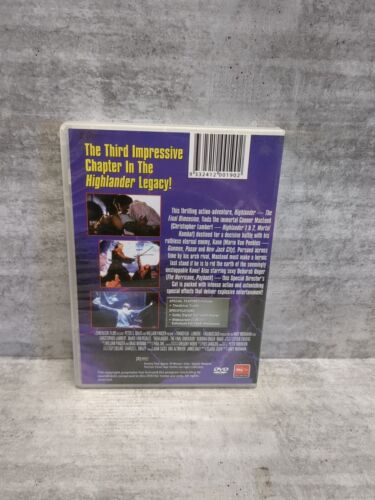 Highlander - The Final Dimension - Directors Cut - DVD (Christopher Lambert) R4 - Picture 2 of 2
