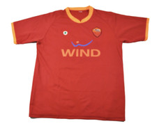 Vintage Roma Soccer World Cup Red Orange Jersey Size Large