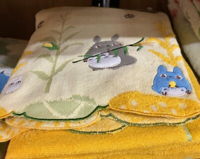 My Neighbor Totoro Bath Towel (Corn & Totoro ) 60x120cm Studio Ghibli New Japan
