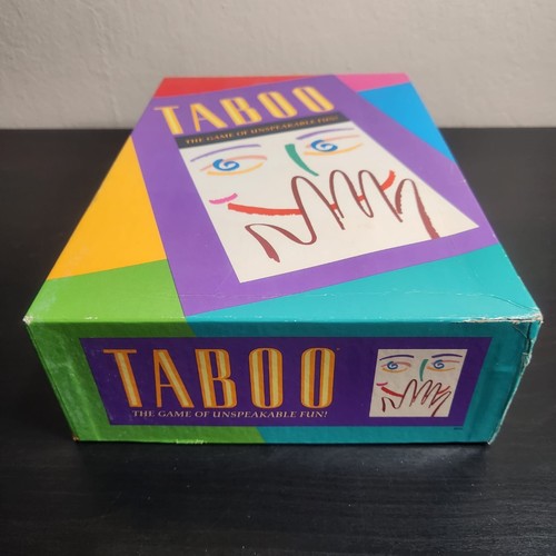 Vintage Taboo The Game of Unspeakable Fun! 1989 Family Game Milton Bradley - Picture 3 of 18