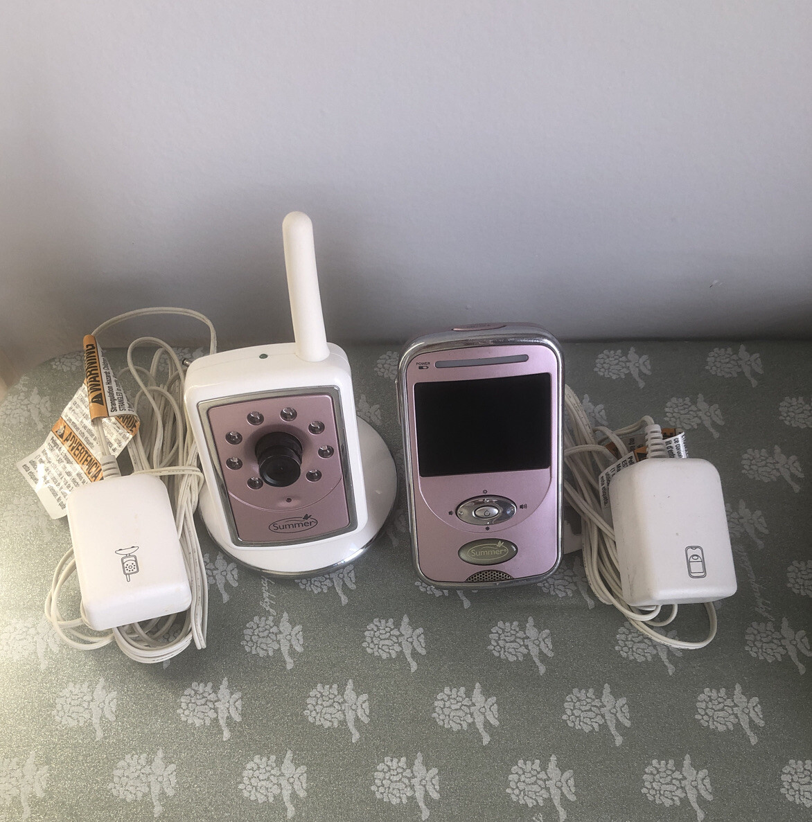 Summer Baby Monitor PZK280R #02805 Pink Camera Tested + Working-image