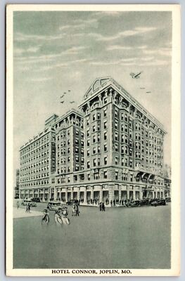 Joplin Missouri~Hotel Connor & Annex~9 Story~Demolished 1978~Vintage ...
