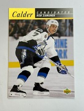 🏒 1992-93 Upper Deck Hockey Calder Candidates Insert #CC4 Rob ZAMUNER 🏒