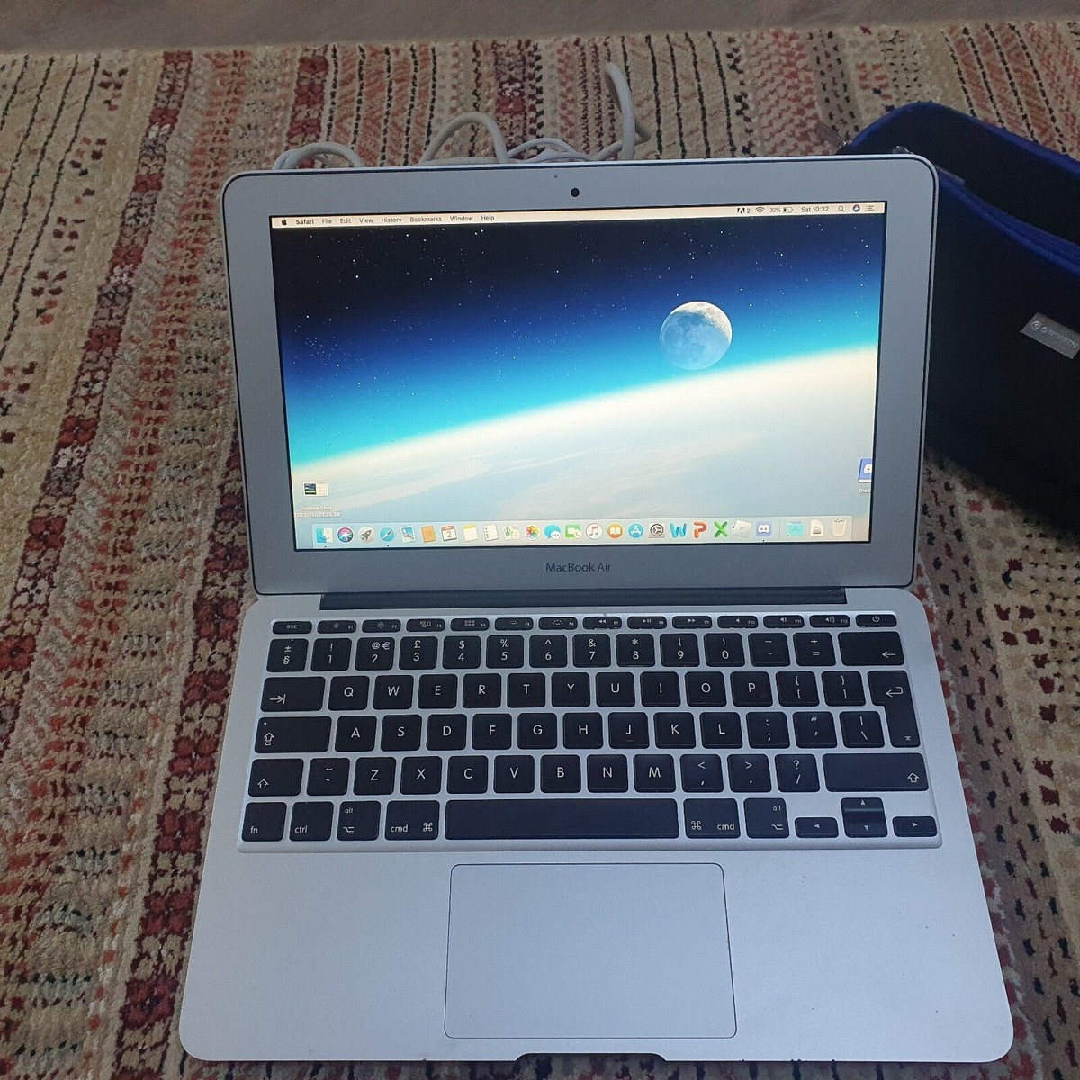 中古】Apple MacBook Air 11インチ CTO (Mid 2012) Core i5(1.7G)/4G/128G(