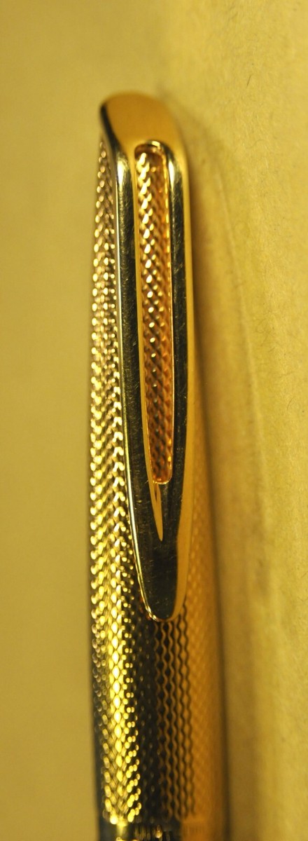 WATERMAN CF Plaque OR G Barley French c.1959's Fountain pen WATERMAN CF Plaque OR G Barley French c.1959's Fountain pen