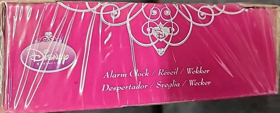 迪士尼公主闹钟3英寸家庭或办公室装饰精美礼物 — 第 3/4 张图片