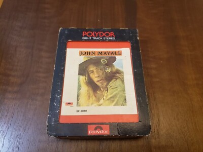 John Mayall-  Empty Rooms  8-Track. Tested, Plays.