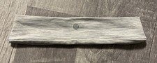 Lululemon White And Gray Headband