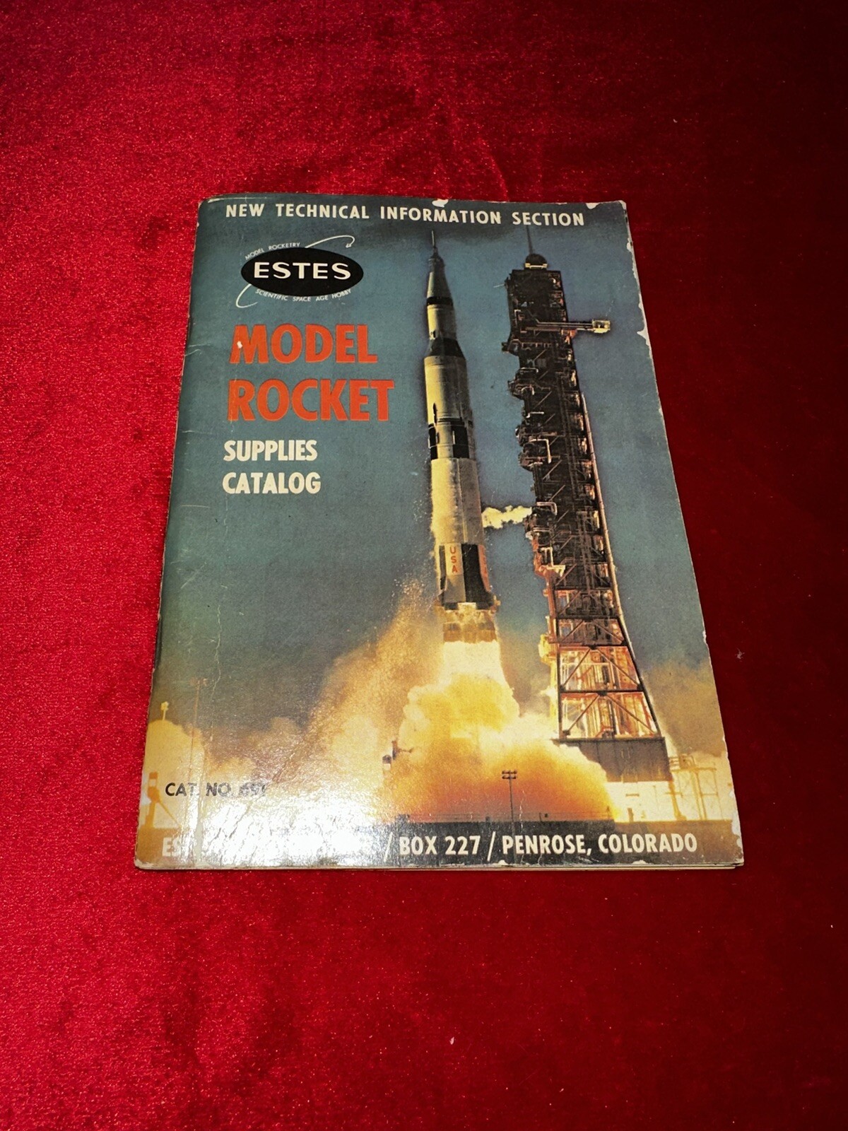 Vintage 1969 Estes Model Rocket Catalog eBay