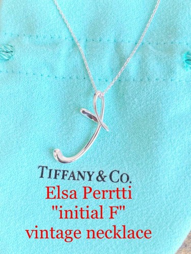 Silver 925 Elsa Peretti Alphabet Letter 