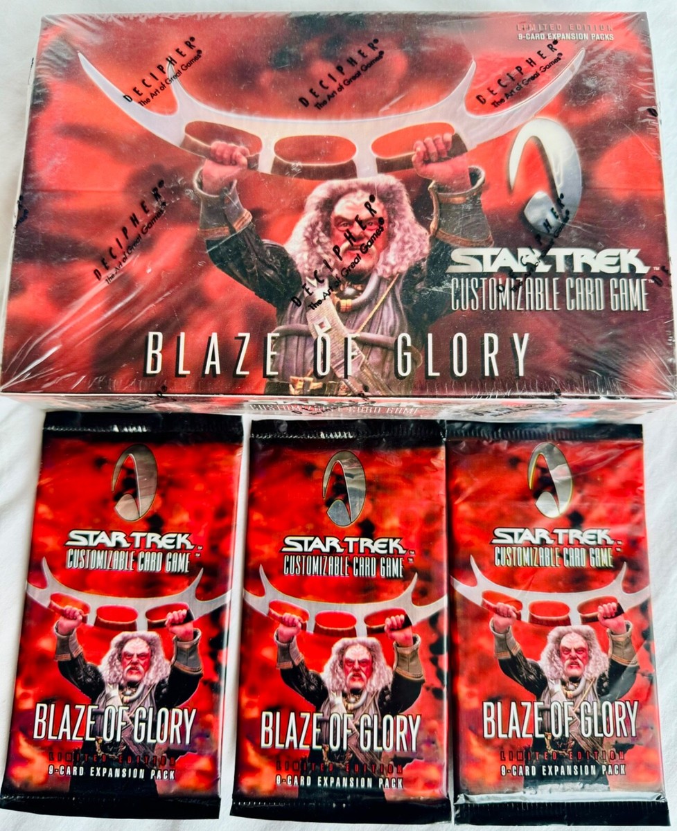 star trek ccg blaze of glory booster box Star Trek CCG: Booster Box [Unlimited/Beta]: splins: 9781884927089:  Amazon.com: Books