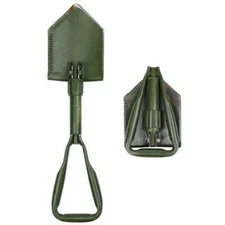German Military | Trifold Shovel | Entrenching Tool w/Cover