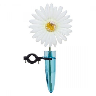 Clean Motion Bike Vase Universal Blue Includes Faux Daisy Or Use Your Own