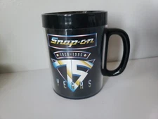 Vintage Snap-On Thermo Serv 4" Cup Plastic Snap On 75 Years 1920-1995