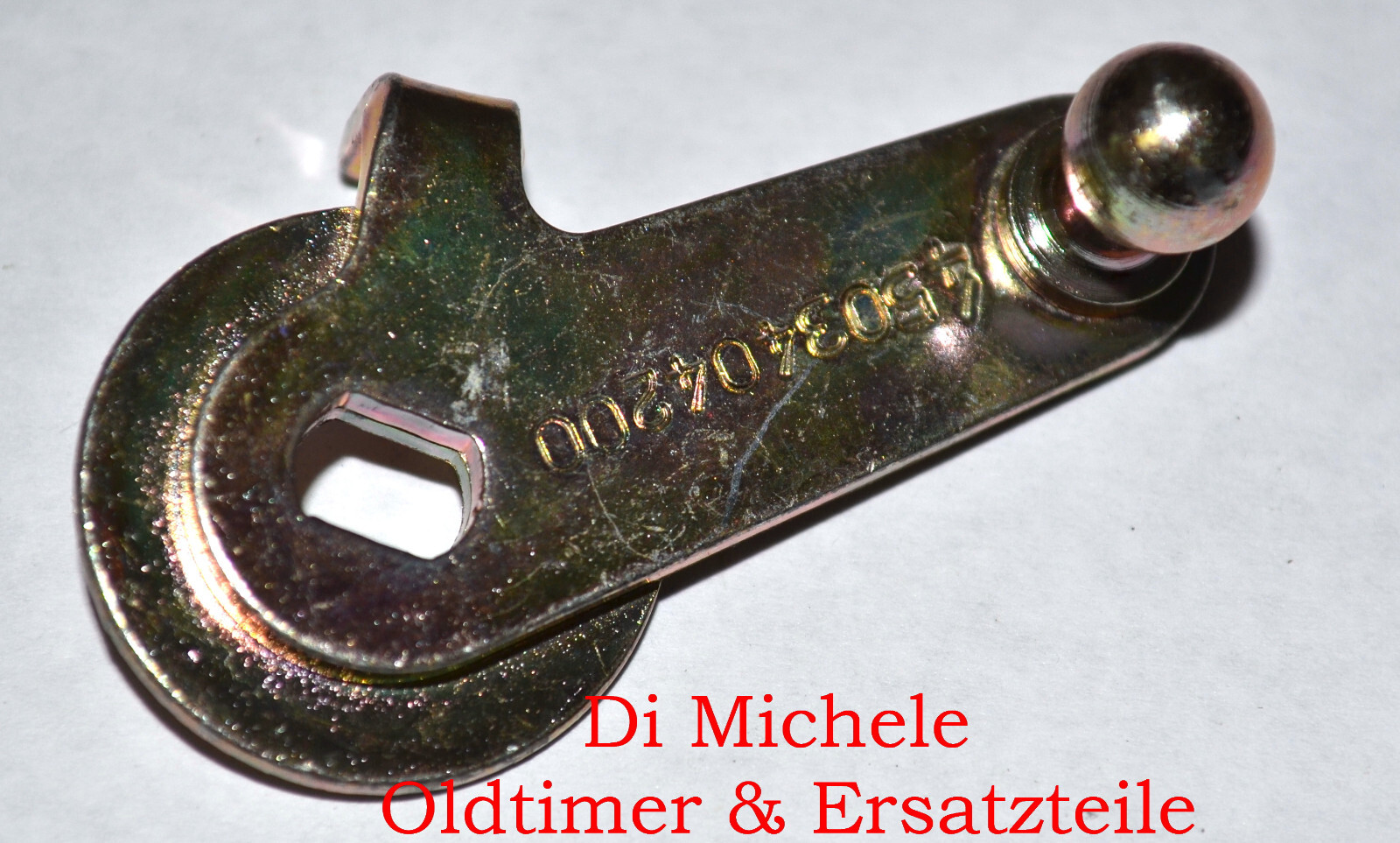 Lever for throttle shaft, DCOE, DCOM, DCO, Weber carburetor, 45034042 B. 9593