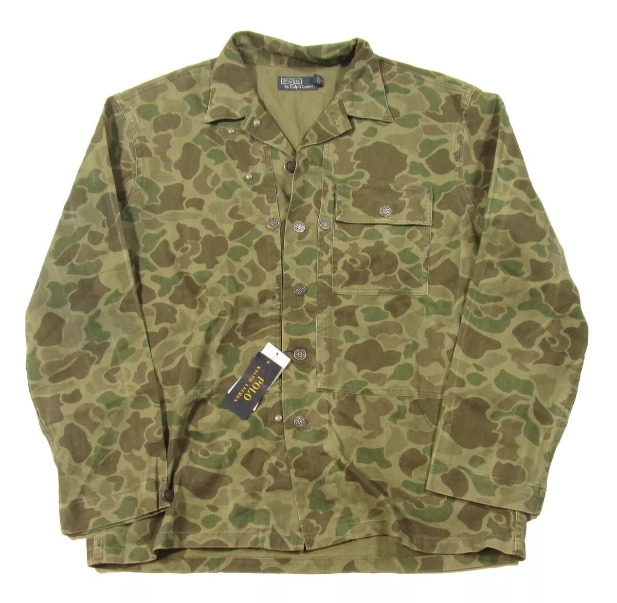 Polo Ralph Lauren Men's Classic Fit Camo Shirt Jacket $198