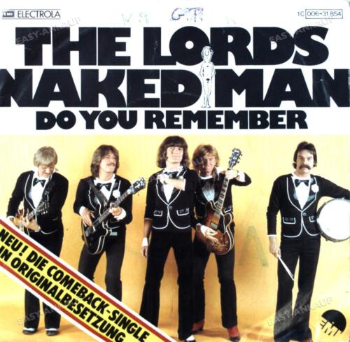 The Lords - Naked Man 7in 1976 (VG+/VG) . - Zdjęcie 1 z 1