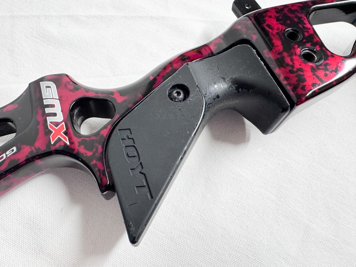 Riser recourbé tir à l'arc Hoyt GMX - 25 - gaucher - rouge