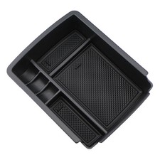 Für VW Golf 7 MK7 2013-2019 Mittelkonsole Organizer Ablagefach Schwarz