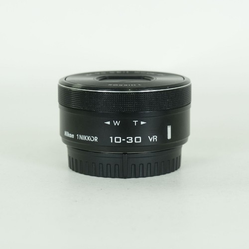 Nikon 1 NIKKOR VR 10-30mm f/3.5-5.6 Lens Black, Compact Standard Zoom, Used
