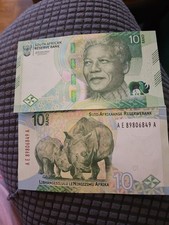 S. Africa 10 Rand Banknote Unc.
