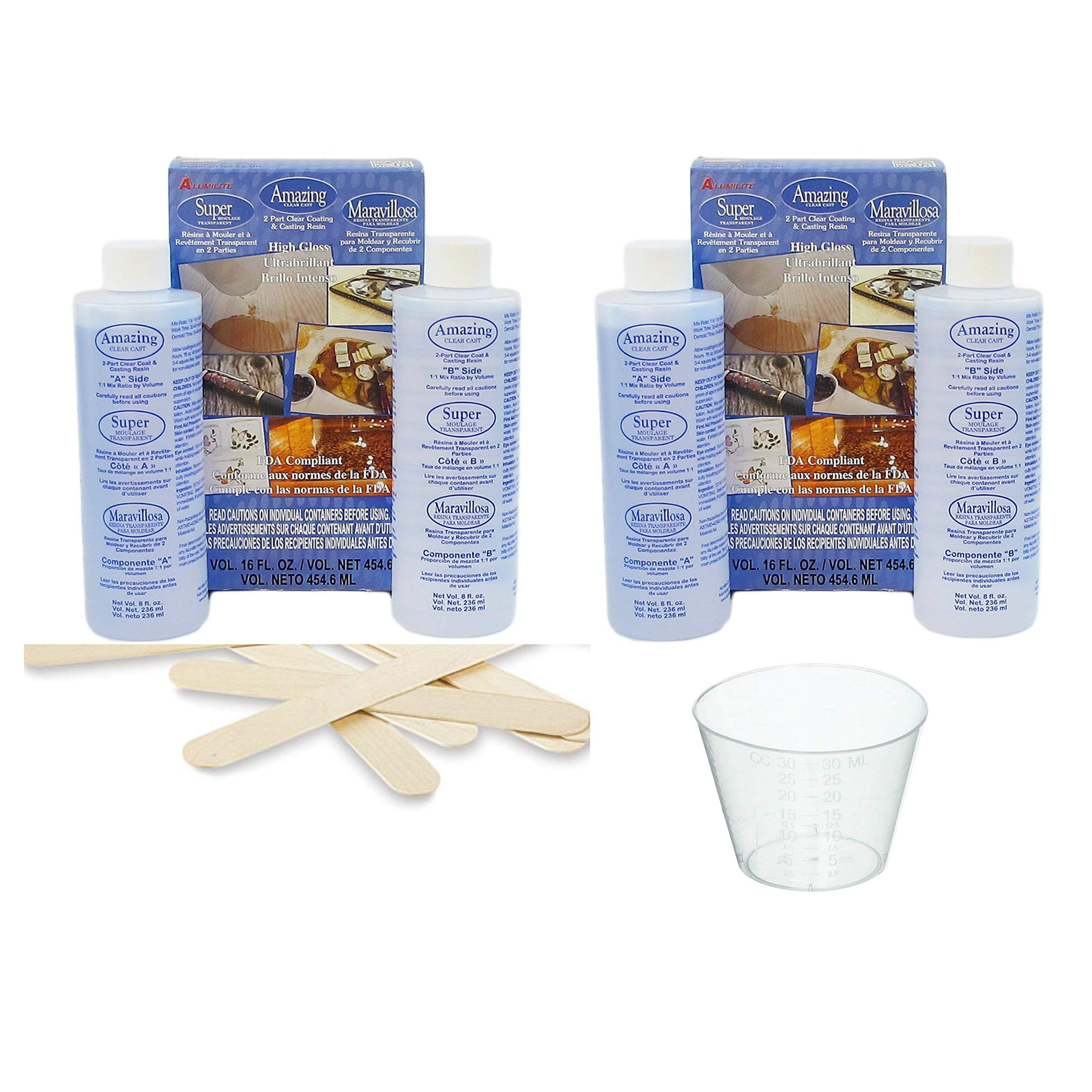 Clear Cast 2-Pack Epoxy Resin Kit