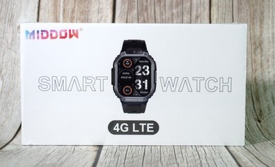 MIDDOW Military Smart Watch AMOLED 2.13   Display 4G LTE + WiFi + GPS +Bluetooth